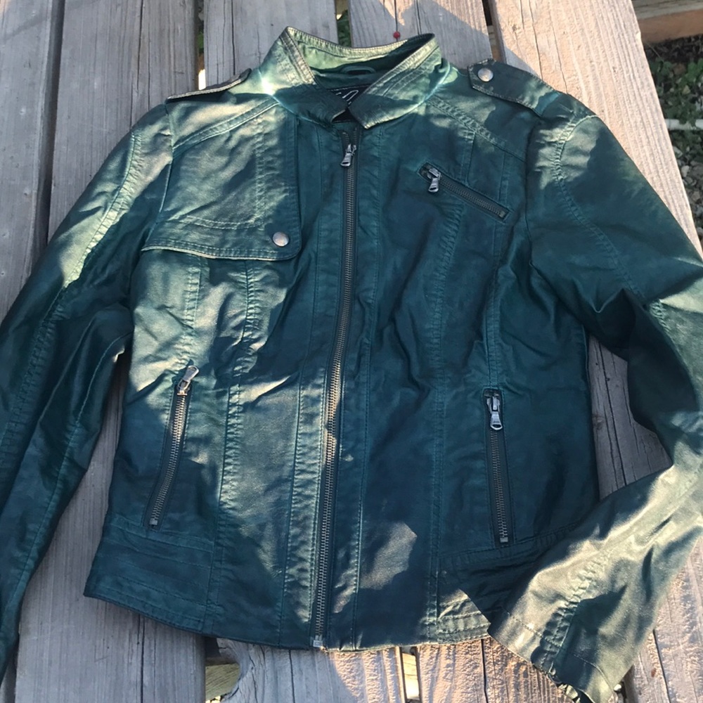 GUESS faux leather jacket